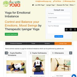 Iyengar Yoga for Emotional Imbalance