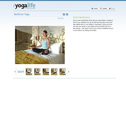 Slideshows - Bedtime Yoga