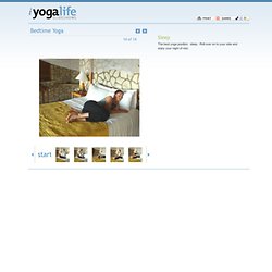 Slideshows - Bedtime Yoga