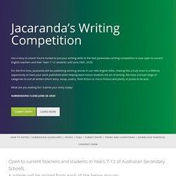 Jacaranda Writing Competition