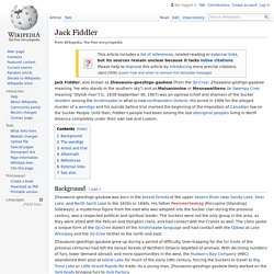 Jack Fiddler - Wikipedia