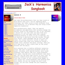 Jack's Harmonica Songbook - Lesson 4