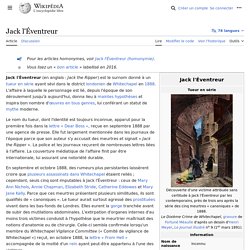 Jack l'Éventreur