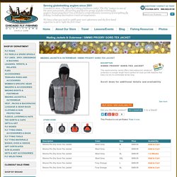 SIMMS PRODRY GORE-TEX JACKET - Wading Jackets & Outerwear - Chicago Fly Fishing Outfitters