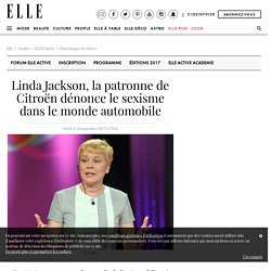 Linda Jackson, la patronne de Citroën dénonce le sexisme dans le monde automobile