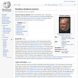 Gordon Jackson (actor)