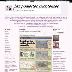 comment tricoter le point jacquard