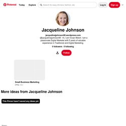 Jacqueline Johnson (jacquelinejjohnson90) - Profile