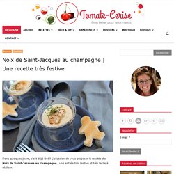 Noix de Saint-Jacques au champagne