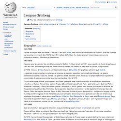 Jacques Grinberg WIKI
