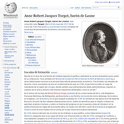 Anne Robert Jacques Turgot, barón de Laune