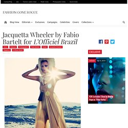 Jacquetta Wheeler by Fabio Bartelt for L’Officiel Brazil