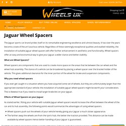 Jaguar Wheel Spacers
