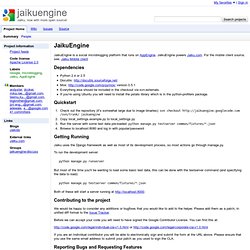 jaikuengine - Jaiku, now with more open source!