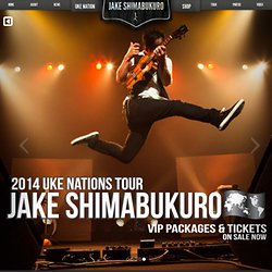 Jake Shimabukuro : Bio Page