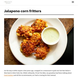 Jalapeno corn fritters