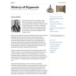 History of Hypnosis