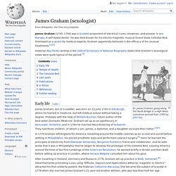 James Graham (sexologist)
