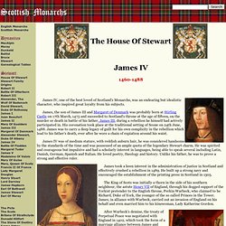 Kings and Queens of Scotland - James IV.
