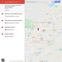 James Martial Arts Academy - Martial Arts CA – Google My Maps