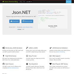 James Newton-King - Json.NET