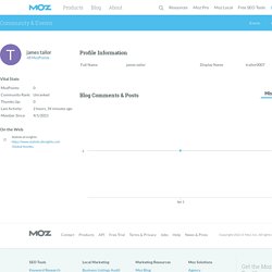 james tailor's Profile