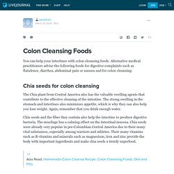 Colon Cleansing Foods: jamesirvin — LiveJournal