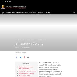 Jamestown Colony - HISTORY