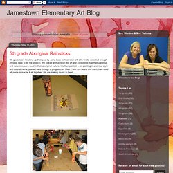 Jamestown Elementary Art Blog: Australia