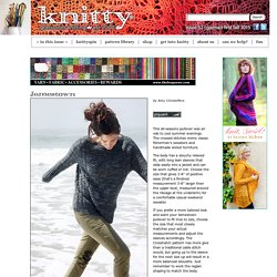 Jamestown Pullover : Knitty.com - First Fall 2015