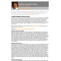 Jamie's wine blog