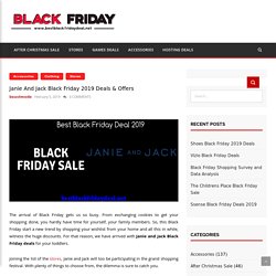 Janie and Jack Black Friday Sale, Ad, Offers and Discounts 2019