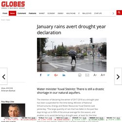 January rains avert drought year declaration