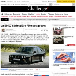 La BMW Série 3 E30 fête ses 30 ans - 9 janvier 2013