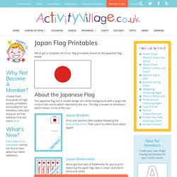 Japan Flag Printables