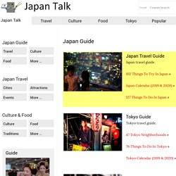 Japan Guide - Japan Talk