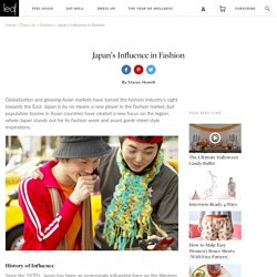 Japan's Influence in Fashion