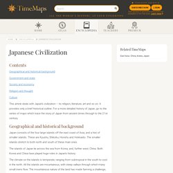 Japanese Civilization - TimeMaps