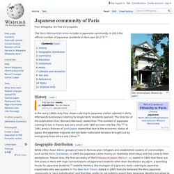 Japanese community of Paris