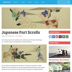 Japanese Fart Scrolls