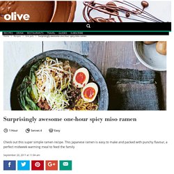 Japanese Ramen Noodle Recipe - olive magazine