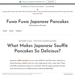 What Makes Japanese Soufflé Pancakes So Delicious?