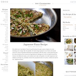 Japanese Pizza Recipe