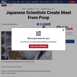 Japanese Scientists Create Meat From Poop