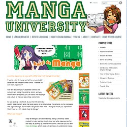 Manga University Learn Japanese