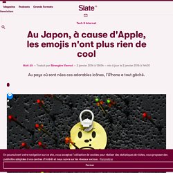 Au Japon, à cause d'Apple, les emojis n'ont plus rien de cool