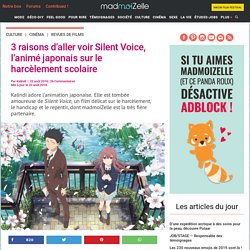 Silent Voice : 3 raisons d'aller voir l'animé japonais sur le harcèlement scolaire