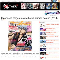 Japoneses elegem os melhores animes do ano (2010)