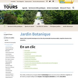 TOURS - Jardin Botanique - Site officiel de la Ville de Tours