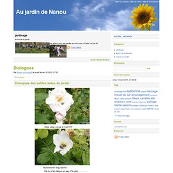 jardinage - Au jardin de Nanou